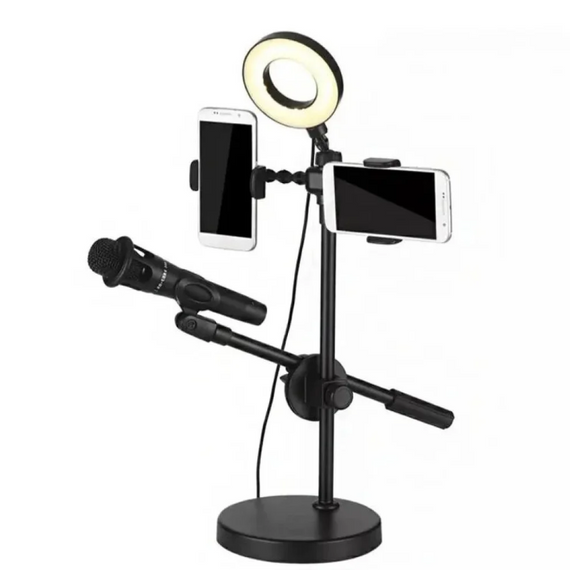 Кільцевий світильник ing LED Youtuber для блогерів і стримерів, для знімань відео, прямих ефірів, TikTok, Instagram | Зображення 3
