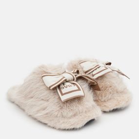 Домашні тапочки жіночі 591148 Бежеві 36-37 38-39 40-41