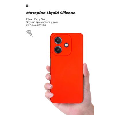 Чехол для мобильного телефона Armorstandart ICON OPPO A3 4G / A3x 4G Camera cover Red (ARM80885) | Зображення 6