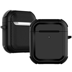 Футляр противоударный Black ed. для наушников Airpods 1/2 Black