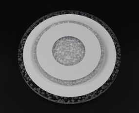 Сучасний круглий світильник стельовий LED для кімнати кухні ванної 26155 Білий 4х20х20 см.