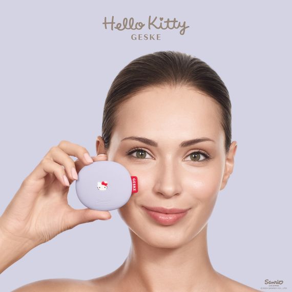Щітка для обличчя GESKE Facial Brush 3в1 by Hello Kitty purple | Зображення 3