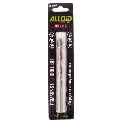 Alloid Pro. Свердло по металу кобальтове 11,5мм Р6М5К5 | Зображення 2