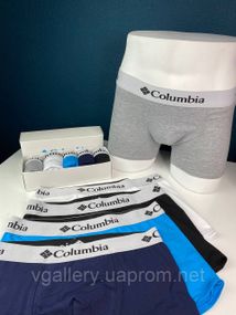 Набор трусов Columbia, подарочный комплект трусов Коламбия в коробке на 2-5 штук, нижнее белье Columbia 2-5 шт
