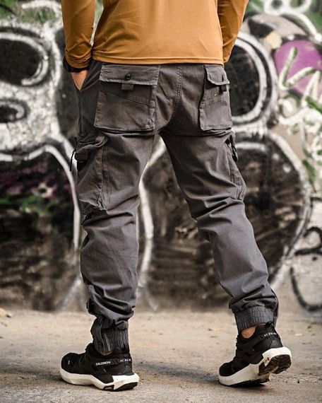 Міські карго штани jeans grey ПП7855 | Зображення 2