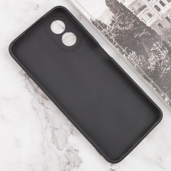 Силіконовий чохол Candy Full Camera для Oppo A58 4G Чорний / Black | Зображення 2