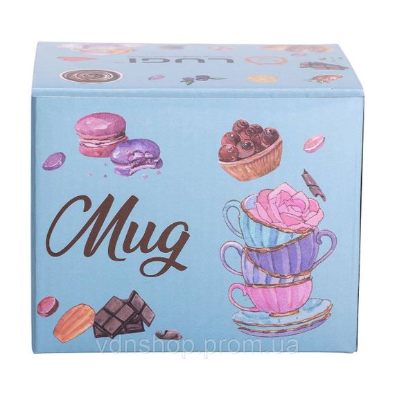 Чашка порцелянова з написами 450 (мл) You are the best RX-N240278YB | Зображення 4