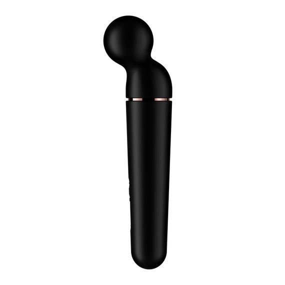 Вібромасажер Satisfyer Planet Wand-er Black/Rosegold, дуже потужний, бездротовий | Зображення 1
