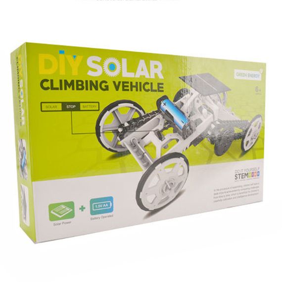 Конструктор позашляховик-скелелаз на сонячній батареї DYY008 Diy Solar White | Зображення 2