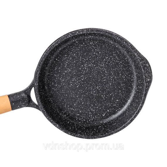 Алюминиевая сковорода Marble с антипригарным покрытием 1 литр Ø 20 см Black MGC HP-4-421B | Зображення 1