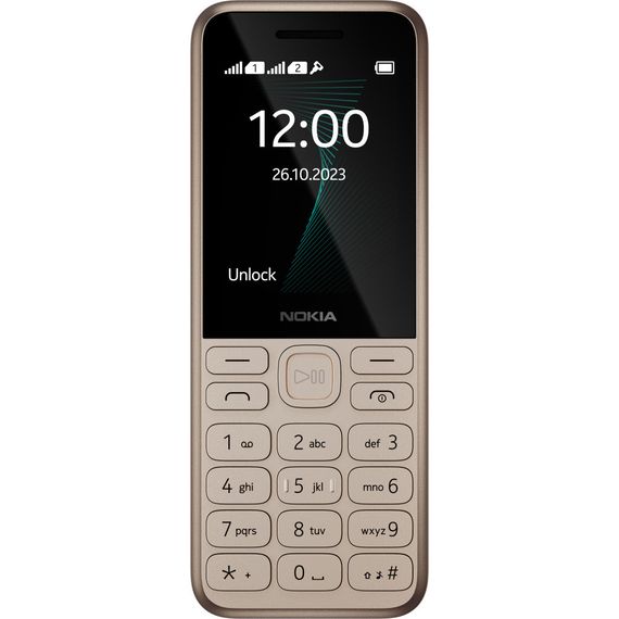 Мобільний телефон Nokia 130 DS 2023 Light Gold | Зображення 1