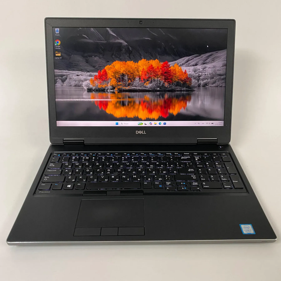 Мобильная рабочая станция Б-класс Dell Precision 7530 / 15.6" (3840x2160) IPS / Intel Core i7-8850H (6 (12) ядра по 2.6 - 4.3 GHz) / 16 GB DDR4 / 256 GB SSD / nVidia Quadro P2000, 4 GB GDDR5, 128-bit / HDMI / WebCam б/у + Подарок Беспроводная мышь / USB | Зображення 1