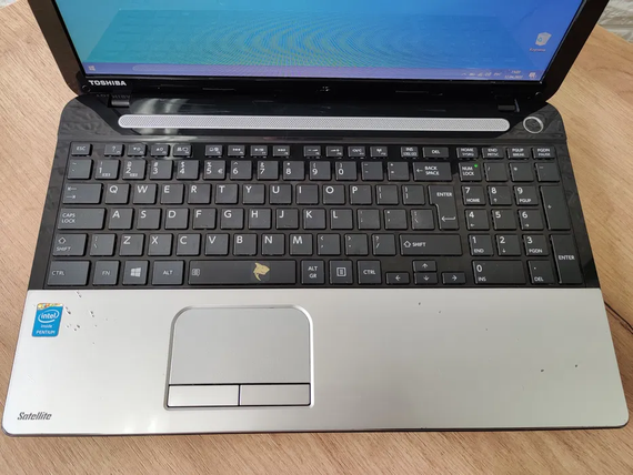 Ноутбук  Toshiba Satellite C55A/15.6 HD/Pentium N3520/4Gb/HDD500Gb/Intel HD | Зображення 1