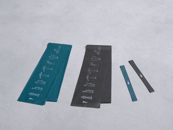 Гумки для фітнесу, CRIVIT Fitness, 4 предмети, Набір гумок петель різного навантаження для фітнесу | Зображення 2