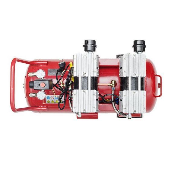 Компресор безмасляний 50 л, 8 aтм, 270 л/хв INTERTOOL PT-0023 | Зображення 8