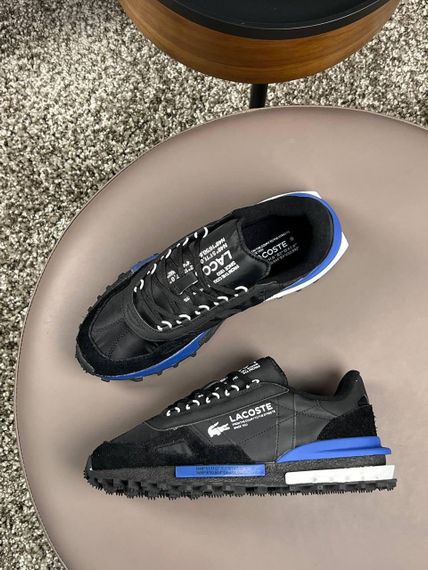 Чоловічі кросівки Lacoste Elite Active PRM Black Navy (топ якість) A4395 43 | Зображення 4