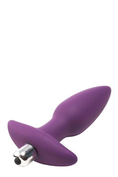 Вібруюча анальна пробка Dream Toys Flirts, фіолетова Sex Aura | Зображення 3