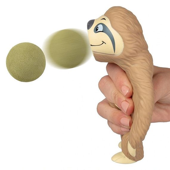 Детский игровой набор "Стреляющая зверушка Ленивец" HW54359 | Зображення 1