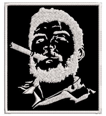 Шеврон Фидель Кастра (черный) | Зображення 2