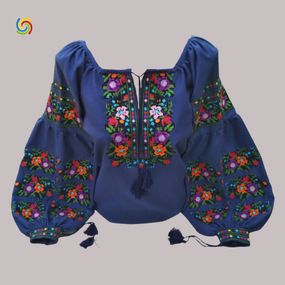 Рубашка	 Украинская 	 вышиванка 	222269110	 цвет  	тёмно-синий	 размер 	XL/XXL
