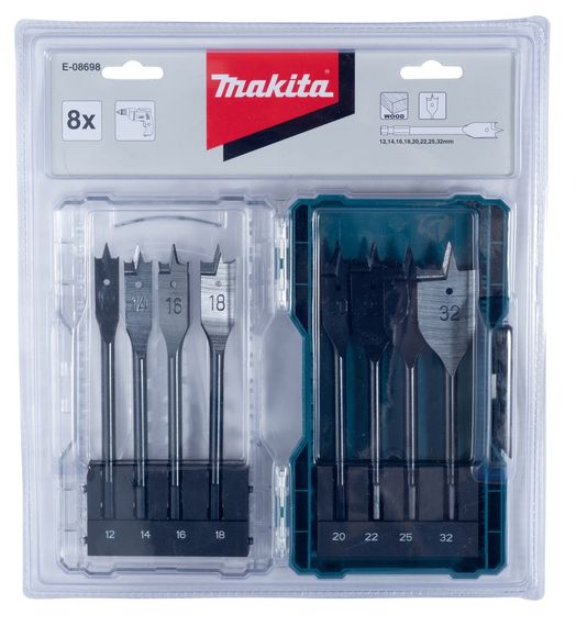 Набір свердл по дереву перових (8 шт) Makita E-08698 | Зображення 4