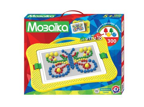Мозайка "Для малышей 7" 37.5×29×4 см 300 эл, ТехноК 2100
