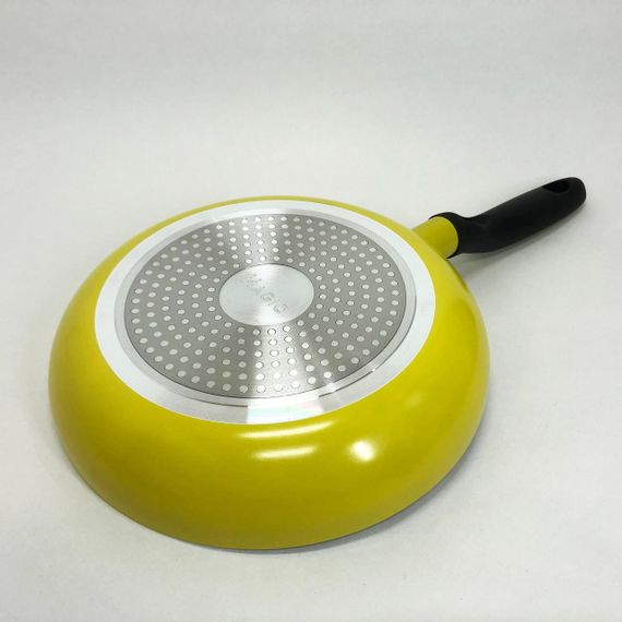 Сковорода Magio MG-1177 із мармуровим антипригарним покриттям 24 см, сковорода зручна на кухню | Зображення 1