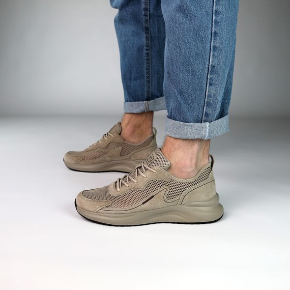 Кросівки чоловічі 591671 Бежеві 41 42 43 44 45 46 | Зображення 7