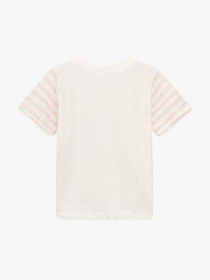 Костюм футболка+шорти для дівчинки Mini Papi 40923 86 см Пудровий shop (2000999615306) | Зображення 3