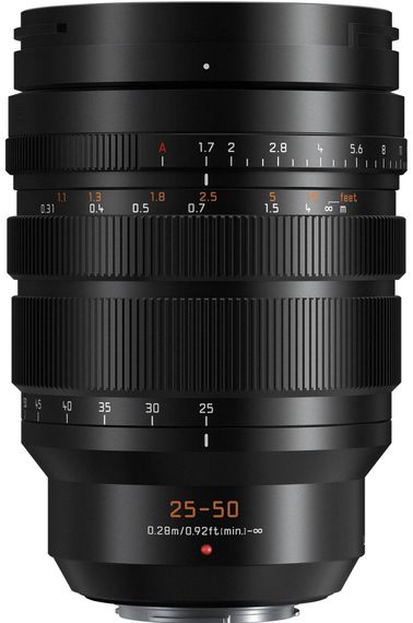 Объектив Panasonic Micro 4/3 Lens 25-50mm f/1.7 ASPH (H-X2550E) | Зображення 2