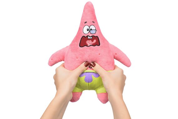 Мягкая игрушка SpongeBob Exsqueeze Me Plush  Patrick Burp со звуком (EU690903) | Зображення 3