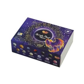 Набір акрилових фарб 851203, 6+6 кольорів по 20 мл