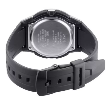 Годинники наручні чоловічі чорні кварцові оригінальні Японія Casio Collection AW-80-1AVES | Зображення 5