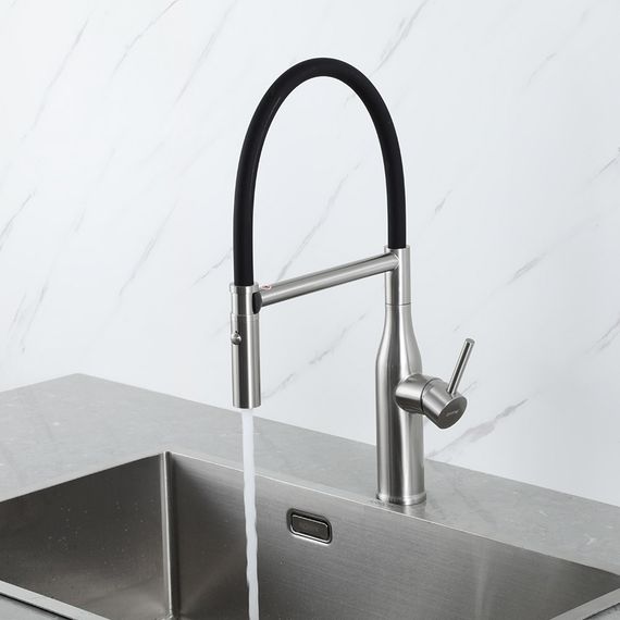 Змішувач для кухні Gappo з гнучким виливом G4098-25 | Зображення 4