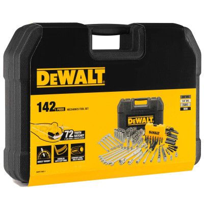 Набор инструментов DeWALT 1/4", 3/8", 142 шт. (DWMT73802-1) | Зображення 4