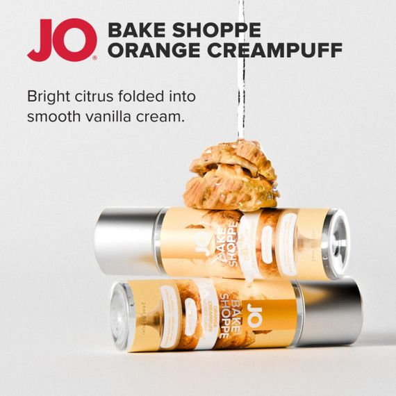 Лубрикант на водній основі JO Bake Shoppe - Orange Creampuff 60 мл, без цукру та парабенів | Зображення 4