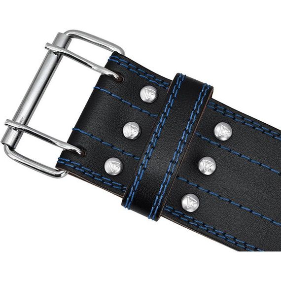 Пояс для пауерліфтингу RDX RD1 шкіряний Blue XL | Зображення 2