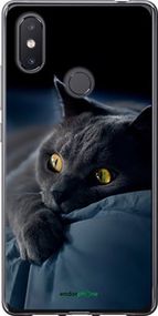 Чохол на Xiaomi Mi8 SE Димчастий кіт "825u-1504-2448"