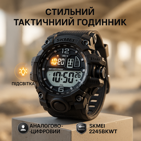 Годинник для подорожі SKMEI, Спортивний чоловічий годинник зручний Кращий військовий UL-59