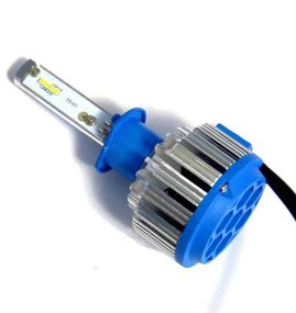 Комплект світлодіодних ламп TurboLed T1 H1 6000K 50W 12/24v CanBus з активним охолодженням