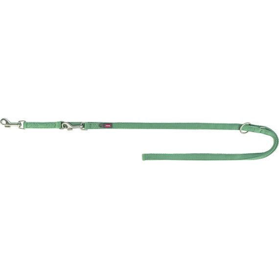 Повідок Trixie Premium для собак регульований двошаровий M–L 2 м 20 мм світло-зелений