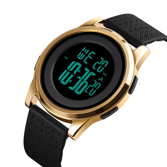 Чоловічий годинник Skmei 1502GD Gold | Зображення 1