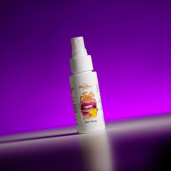 Оральний спрей - MyLove Taste Oral Spray Pineapple, 50 мл Sex Aura | Зображення 1