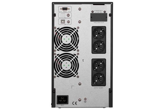Джерело безперебійного живлення 2E  OD3000, 3000VA/2700W, LCD, USB, 4xSchuko (2E-OD3000) | Зображення 2