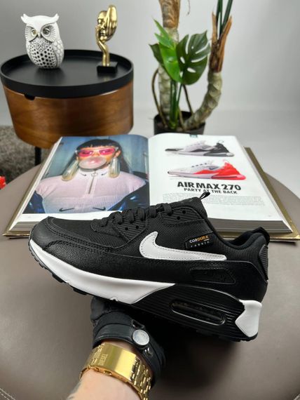 Мужские кроссовки Air Max 90 Black White Динаміка твого стилю весна / літо / осінь A4132 42 26,5 | Зображення 6