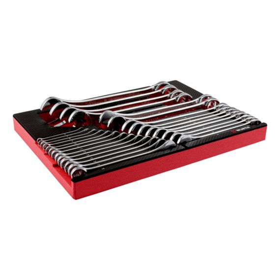 Набір ріжково-накидних ключів, 27 шт. | Зображення 2