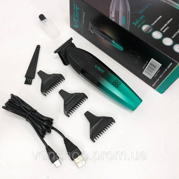 Профессиональная машинка для стрижки волос головы, Триммер для волос портативный, Триммер беспроводной QB-30 | Зображення 6