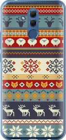 Чехол на Huawei Mate 20 Lite Рождественский орнамент "3303u-1575-17620"