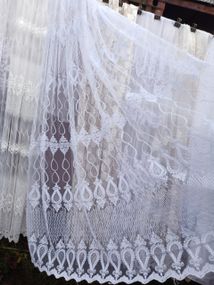 Тюль корд, гардини, білий однотонний фатин з вишивкою для спальні, вітальні, дитячої