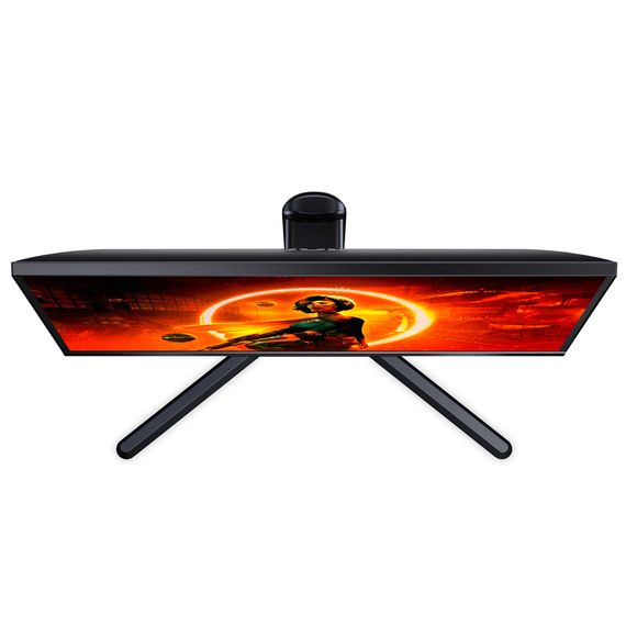 TFT 24.5" AOC 25G3ZM/BK, VA, 240Гц, 0,5 мс, 2х HDMI, DP, USB-hub, HAS, Pivot, чорний | Зображення 4